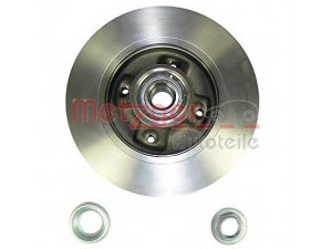 METZGER 6110726 stabdžių diskas 
 Dviratė transporto priemonės -> Stabdžių sistema -> Stabdžių diskai / priedai
424945, 424946