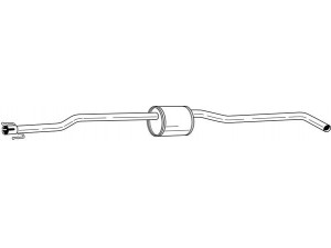 AKS DASIS SG65442 vidurinis duslintuvas
