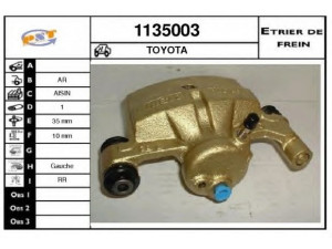 SNRA 1135003 stabdžių apkaba 
 Dviratė transporto priemonės -> Stabdžių sistema -> Stabdžių apkaba / priedai
4775020250, 4775020260, 4775032150