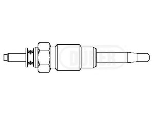 DÜRER DG60630 kaitinimo žvakė 
 Kibirkšties / kaitinamasis uždegimas -> Kaitinimo kaištis
77 00 105 290, 77 00 867 002, 77 00 874 336