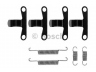 priedų komplektas, stovėjimo stabdžių trinkelės
