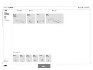 DINEX 356100029 išmetimo sistema