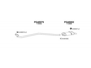 VENEPORTE 450196 išmetimo sistema 
 Išmetimo sistema -> Išmetimo sistema, visa
