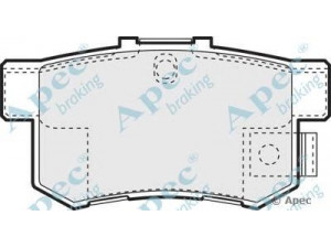 APEC braking PAD1066 stabdžių trinkelių rinkinys, diskinis stabdys 
 Techninės priežiūros dalys -> Papildomas remontas
06430S0AJ00, 06430S2A000, 06430S5AE50