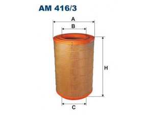 FILTRON AM416/3 oro filtras
1387549, 1526087, 1801775, 1869988