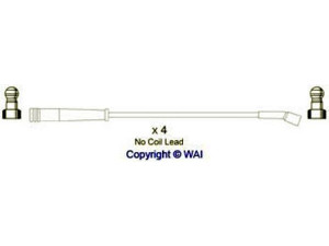 WAIglobal SL468 uždegimo laido komplektas