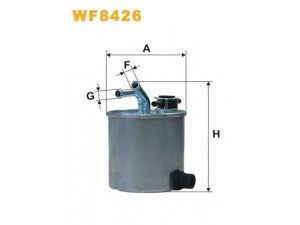 WIX FILTERS WF8426 kuro filtras 
 Techninės priežiūros dalys -> Papildomas remontas
16400EC00A