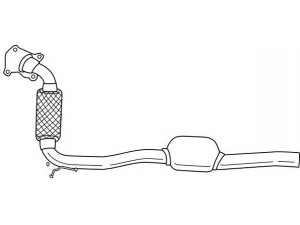 AKS DASIS SG60175 katalizatoriaus keitiklis