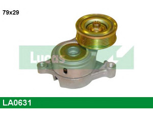 LUCAS ENGINE DRIVE LA0631 įtempiklio svirtis, V formos rumbuotas diržas 
 Diržinė pavara -> V formos rumbuotas diržas/komplektas -> Įtempiklis