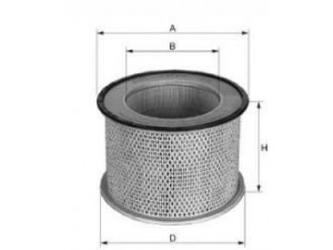 UNIFLUX FILTERS XA1443 oro filtras 
 Filtrai -> Oro filtras
362264, 457230, 475220, 475230