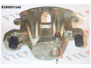 FTE RX6098115A0 stabdžių apkaba 
 Stabdžių sistema -> Stabdžių matuoklis -> Stabdžių matuoklio montavimas
251 615 123 C