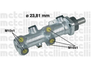 METELLI 05-0240 pagrindinis cilindras, stabdžiai 
 Stabdžių sistema -> Pagrindinis stabdžių cilindras
4601.E5, 9946799, 4601.E5