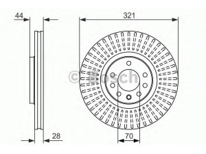 BOSCH 0 986 479 571 stabdžių diskas 
 Stabdžių sistema -> Diskinis stabdys -> Stabdžių diskas
5 69 017, 93185817, 5 69 017, 93185817