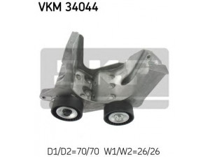 SKF VKM 34044 įtempiklio skriemulys, V formos rumbuotas diržas 
 Diržinė pavara -> V formos rumbuotas diržas/komplektas -> Įtempiklio skriemulys
1149701, 1340774, 4S6Q 10K018 AA