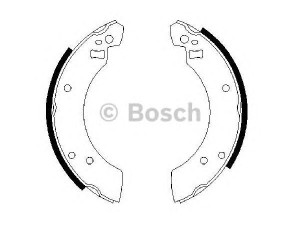 BOSCH 0 986 487 475 stabdžių trinkelių komplektas 
 Techninės priežiūros dalys -> Papildomas remontas