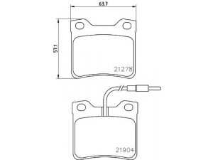 HELLA PAGID 8DB 355 008-171 stabdžių trinkelių rinkinys, diskinis stabdys 
 Techninės priežiūros dalys -> Papildomas remontas
0024204820, 0034200020, 00342000200010