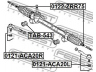 FEBEST 0122-ZRR75 vidinė skersinė vairo trauklė 
 Vairavimas -> Vairo mechanizmo sujungimai
45510-28140, 45510-28141