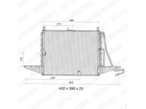 DELPHI TSP0225273 kondensatorius, oro kondicionierius 
 Oro kondicionavimas -> Kondensatorius
1018381, 7104728, 93GW19710BC, 93GW19710BD