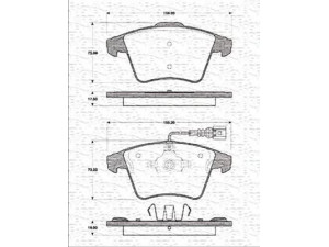 MAGNETI MARELLI 363702161173 stabdžių trinkelių rinkinys, diskinis stabdys 
 Techninės priežiūros dalys -> Papildomas remontas
7H0698151A