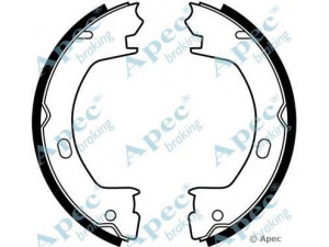 APEC braking SHU695 stabdžių trinkelė 
 Stabdžių sistema -> Būgninis stabdys -> Stabdžių įdėklas/ trinkelė
05073647AA, 5066036AA, 5073647AA