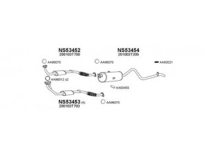 VENEPORTE 530141 išmetimo sistema