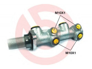 BREMBO M 86 007 pagrindinis cilindras, stabdžiai 
 Stabdžių sistema -> Pagrindinis stabdžių cilindras
0986480633, 131832B, 613832, 32967271