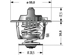 JP GROUP 4114600719 termostatas, aušinimo skystis 
 Aušinimo sistema -> Termostatas/tarpiklis -> Thermostat
133823, 96160901, 9616090180, 9616090180