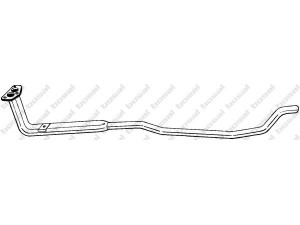 BOSAL 925-909 išleidimo kolektorius 
 Išmetimo sistema -> Išmetimo vamzdžiai
1328427, 1346072, 1357066