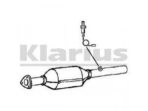 KLARIUS 321709 katalizatoriaus keitiklis 
 Išmetimo sistema -> Katalizatoriaus keitiklis
1J0254400CX, 1J0254400CX, 1J0254400CX
