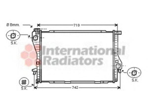VAN WEZEL 06002301 radiatorius, variklio aušinimas 
 Aušinimo sistema -> Radiatorius/alyvos aušintuvas -> Radiatorius/dalys
1436063, 17111436063