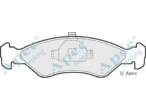 APEC braking PAD631 stabdžių trinkelių rinkinys, diskinis stabdys 
 Techninės priežiūros dalys -> Papildomas remontas
5520084500