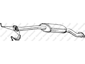 BOSAL 171-403 vidurinis duslintuvas 
 Išmetimo sistema -> Duslintuvas
FEM9-40-300