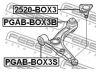 FEBEST 2520-BOX3 atramos/vairo trauklė
3640.67, 3640.76, 50705629