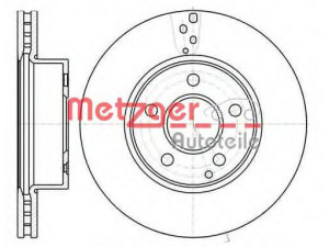 METZGER 61066.10 stabdžių diskas 
 Stabdžių sistema -> Diskinis stabdys -> Stabdžių diskas
0004211912, 2044210012, A2044210012