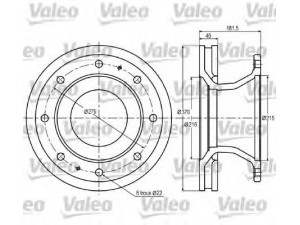 VALEO 187007 stabdžių diskas 
 Dviratė transporto priemonės -> Stabdžių sistema -> Stabdžių diskai / priedai
1907569, 7172882, 7172928, 7172929