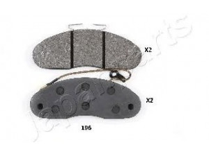 JAPANPARTS PA-196AF stabdžių trinkelių rinkinys, diskinis stabdys 
 Techninės priežiūros dalys -> Papildomas remontas
06905294-1, 41060-D6225, 41060-G490A