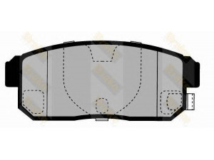 Brake ENGINEERING PA1611 stabdžių trinkelių rinkinys, diskinis stabdys 
 Techninės priežiūros dalys -> Papildomas remontas
F1Y02648Z, F1Y12643Z, F1YA2643Z