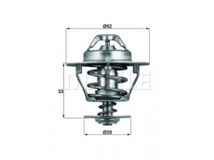 BEHR TX 77 88D termostatas, aušinimo skystis 
 Aušinimo sistema -> Termostatas/tarpiklis -> Thermostat
JDE1275, 16340-54010, 90916-03043