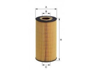 UNIFLUX FILTERS XO69 alyvos filtras 
 Techninės priežiūros dalys -> Techninės priežiūros intervalai
11 42 2 246 131, 5 650 307, 56 50 308