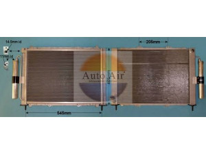 AUTO AIR GLOUCESTER 16-9125 kondensatorius, oro kondicionierius 
 Oro kondicionavimas -> Kondensatorius
8200267994, 8200732379