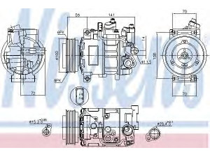 NISSENS 89052 kompresorius, oro kondicionierius 
 Oro kondicionavimas -> Kompresorius/dalys
4E0.260.805 J, 4F0.260.805 G, 4F0.260.805 I