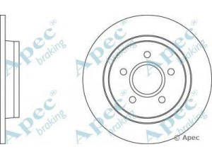 APEC braking DSK2201 stabdžių diskas
30666802, 30769113