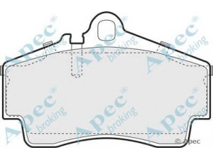APEC braking PAD1029 stabdžių trinkelių rinkinys, diskinis stabdys 
 Techninės priežiūros dalys -> Papildomas remontas
98635293900, 98635293910, 98735293900