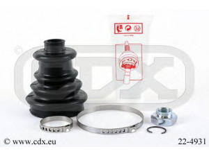 CDX 22-4931 gofruotoji membrana, kardaninis velenas 
 Ratų pavara -> Gofruotoji membrana