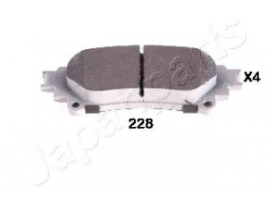 JAPANPARTS PP-228AF stabdžių trinkelių rinkinys, diskinis stabdys 
 Techninės priežiūros dalys -> Papildomas remontas
0446648130, 0446648140