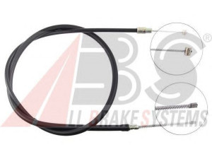 A.B.S. K14218 trosas, stovėjimo stabdys 
 Stabdžių sistema -> Valdymo svirtys/trosai
59770-33020, 59770-33050, 59770-34001