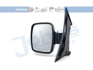 JOHNS 50 41 37-21 išorinis veidrodėlis 
 Kėbulas -> Liukai/stogai/durys/stoglangis/sulankstomas stogas -> Durys/dalys
638 810 0616