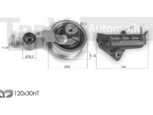 TREVI AUTOMOTIVE KD1269 paskirstymo diržo komplektas 
 Techninės priežiūros dalys -> Papildomas remontas