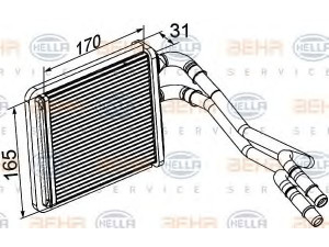 HELLA 8FH 351 315-601 šilumokaitis, salono šildymas 
 Šildymas / vėdinimas -> Šilumokaitis
1 573 059, 8V5118B539BA