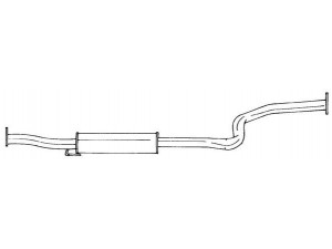 AKS DASIS SG65432 vidurinis duslintuvas